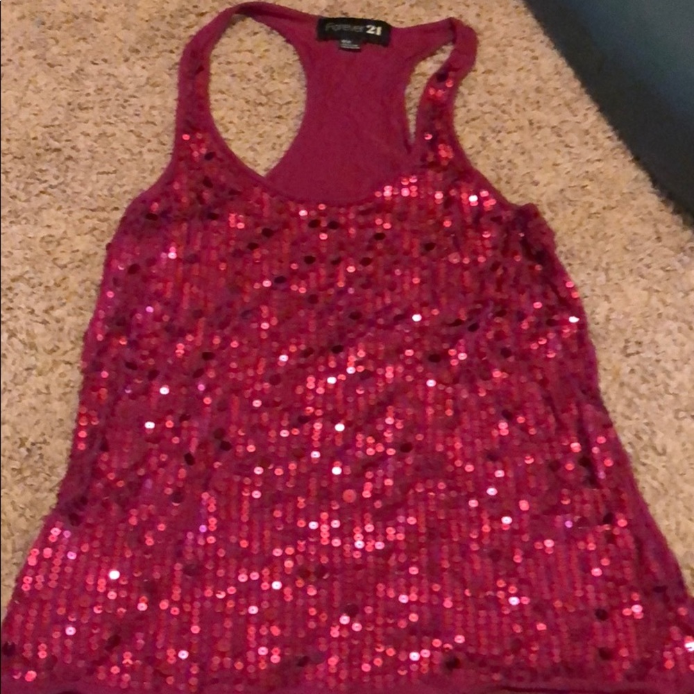 Forever 21 sequin tank